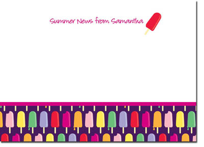 Note Cards by iDesign - Ice Cream Sticks (Camp) Note Cards by iDesign - Ice Cream Sticks (Camp)